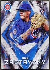 2017 Topps Fire #40 Rob Zastryzny Baseball EX