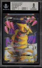 Pokemon Giratina EX Full Art Black And White Dragons Exalted #124 Bgs 8 on eBay