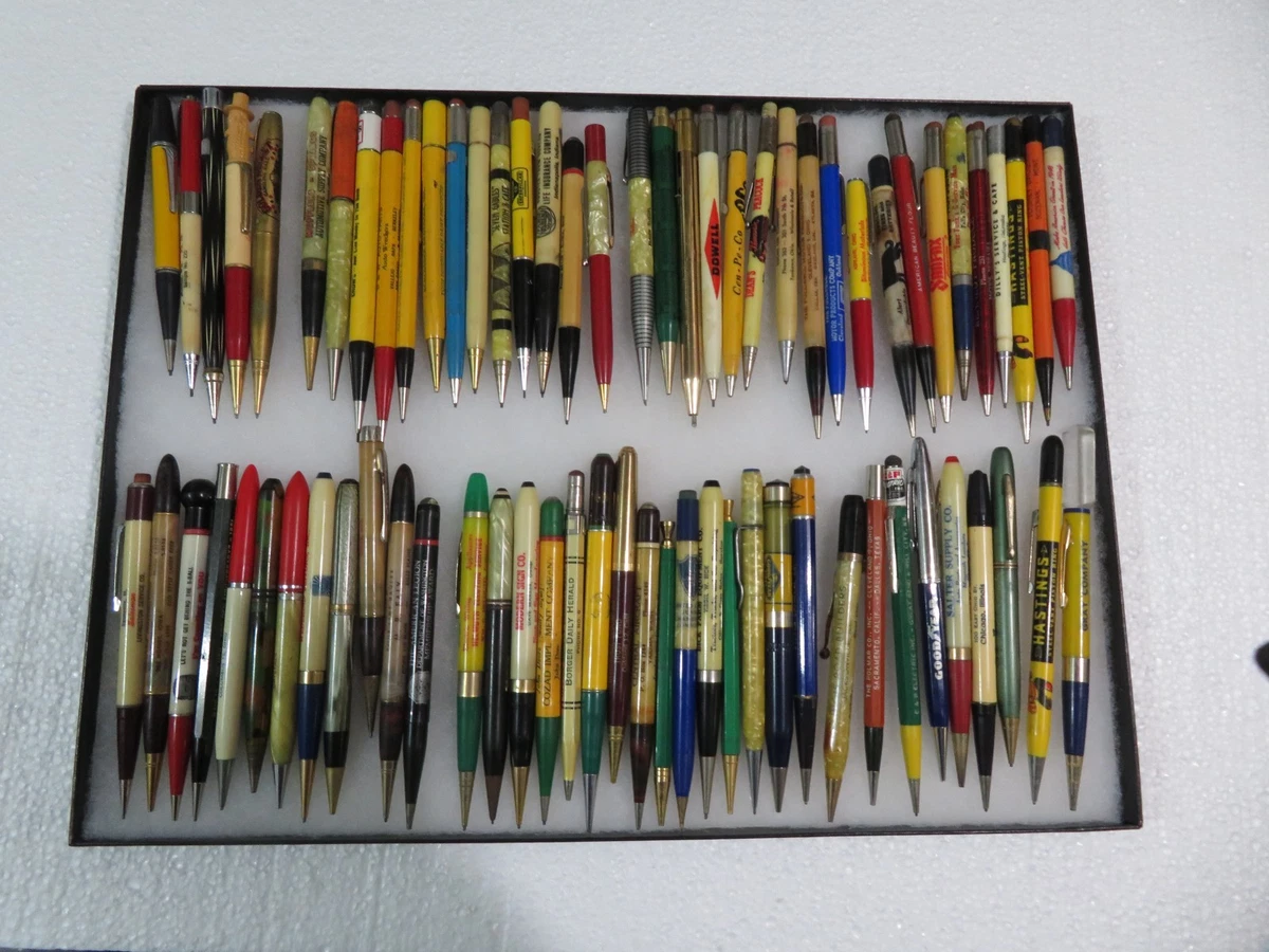 その他 2 SET ANTIQUE PROPELLING PENCILS Continuous Twist Collectible Mechanical Pencils with Vintage for
