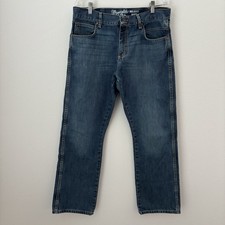 Wrangler Retro Jeans Men's 33 X 32 actual 33X30 Blue Relaxed Boot Cut Cowboy