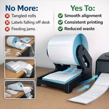 Label Holder stand for 6x4 Rolls Royal Mail Labels 4x6 Thermal Printer Amazon