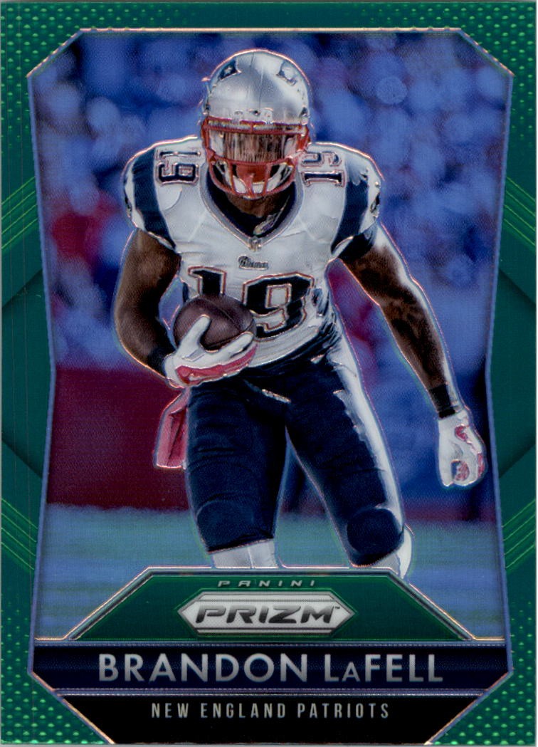 2015 Panini Prizm Prizms Green #105 Brandon LaFell - FB