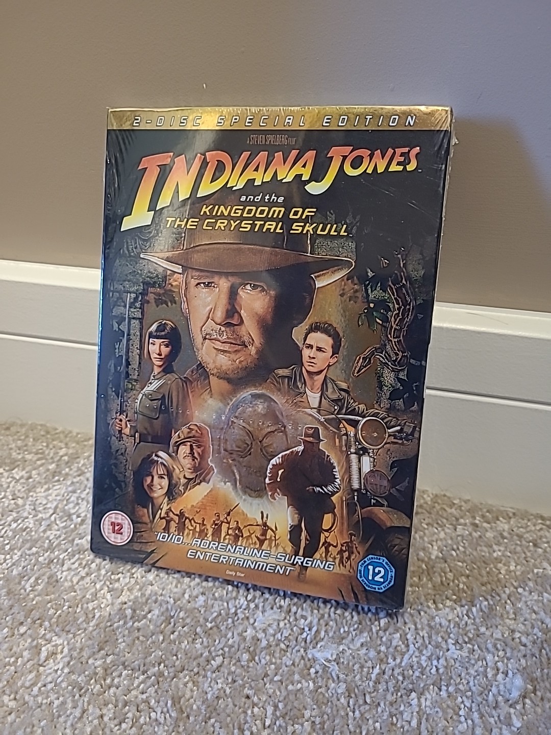 Indiana Jones and the Kingdom of the Crystal Skull DVD - New