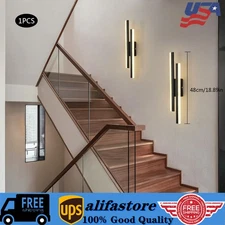 LED Wall Light Sconce Wall Lamp Bedside Lamps Lighting Wall Fixture Dimmable USA