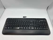 Microsoft Wireless Keyboard 2000 WITH USB Receiver Model 1477 FREE S/H