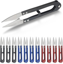 12PCS Mini Sewing Thread Snips Scissors Set   Embroidery Craft Cutters