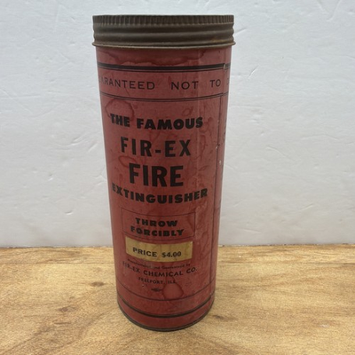 #ad #ad The Famous Fir ex Fire Extinguisher Vintage Dry Chemical Container Unused $41.65