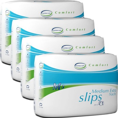 Forma-Care Slip comfort Inkontinenzwindel EXTRA NACHT - M (M3) - 4x20 St. Karton