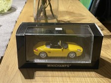 (senza vetro faro) Minichamps 1:43 400062072 Porsche Boxster S 2002 Speedgelb