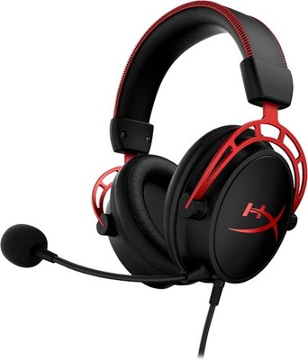 HyperX Cloud Alpha - wired - Gaming Headset schwarz/rot  +++ SEHR GUT - FAST NEU