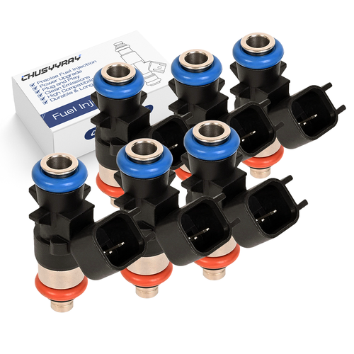 Set of 6 Fuel Injectors For Chrysler Dodge Ram Jeep 3.6L 0280158233