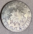 Vintage 1982 Worlds Fair Knoxville, TN Token Coin Fairfield Communities Medal — photo 1