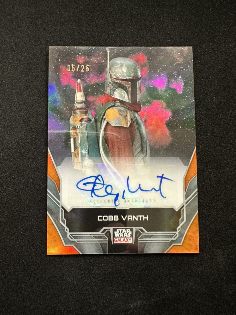 Timothy Olyphant as Cobb Vanth #AU-TO Star Wars 2024 Topps Chrome Autograph trading card — raw and PSA graded price guide