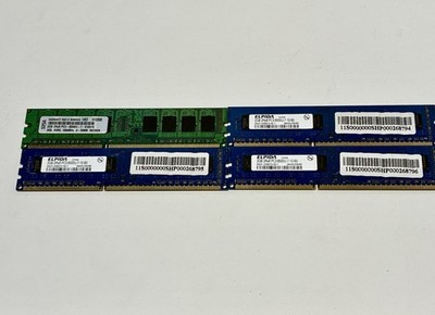 Elpida 8GB (4x2GB) DDR3 SDRAM 240-Pin DIMM PC3-8500U Unbuffered