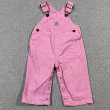 Carhartt 6M Overalls Pink One-piece Adjustable Sleeveless