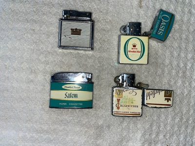 VINTAGE 1950'S-60'S CIGARETTE LIGHTERS