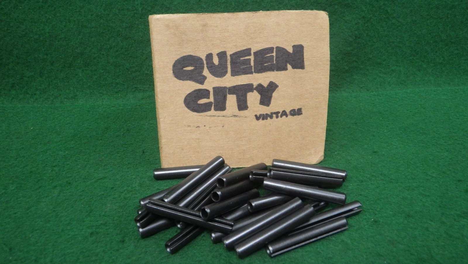 Lot of (25) Plain Steel 1/4 x 1-3/4" Split Spring/Roll/Lock Pins