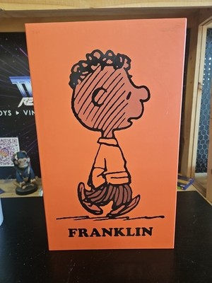 Peanuts Supersize Vinyl ''Franklin'' Figure By Super 7 New Displayed Open