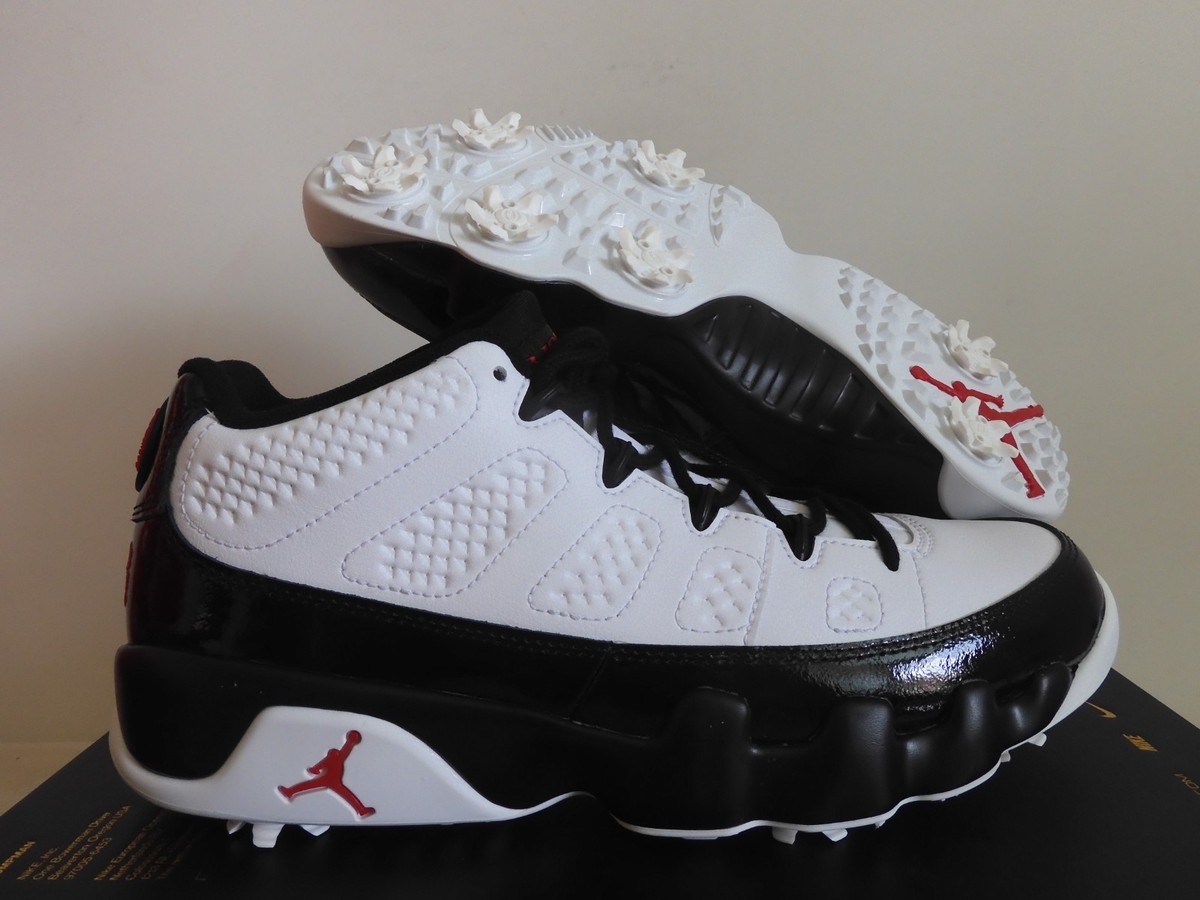 Nike Air Jordan 9 G Golf White-Black-True Red Mens [FJ5934-100] | eBay