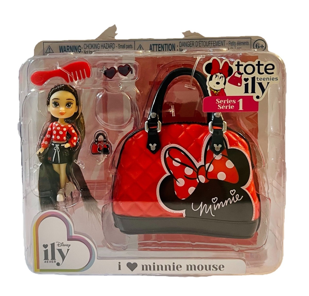 Disney ILY Tote Teenies I Love Minnie Mouse Red Series 1 | eBay