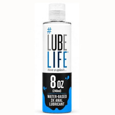 LubeLife 3X Anal Lube Extra Thick Water Based Lube for Men, Women Couples