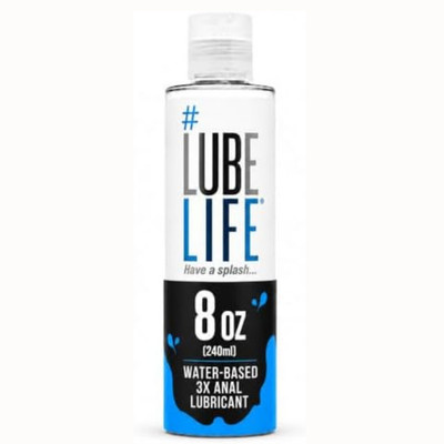 LubeLife 3X Anal Lube   Extra Thick Water Based Lube for Men, Women & Couples