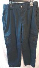 5.11 Tactical Series Mens Blue Cargo Workwear Outdoor Pants Size 38x32