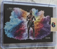 Mike Tyson Color Blast Facsimile Auto CB-36A Boxing Novelty Fan Art Card