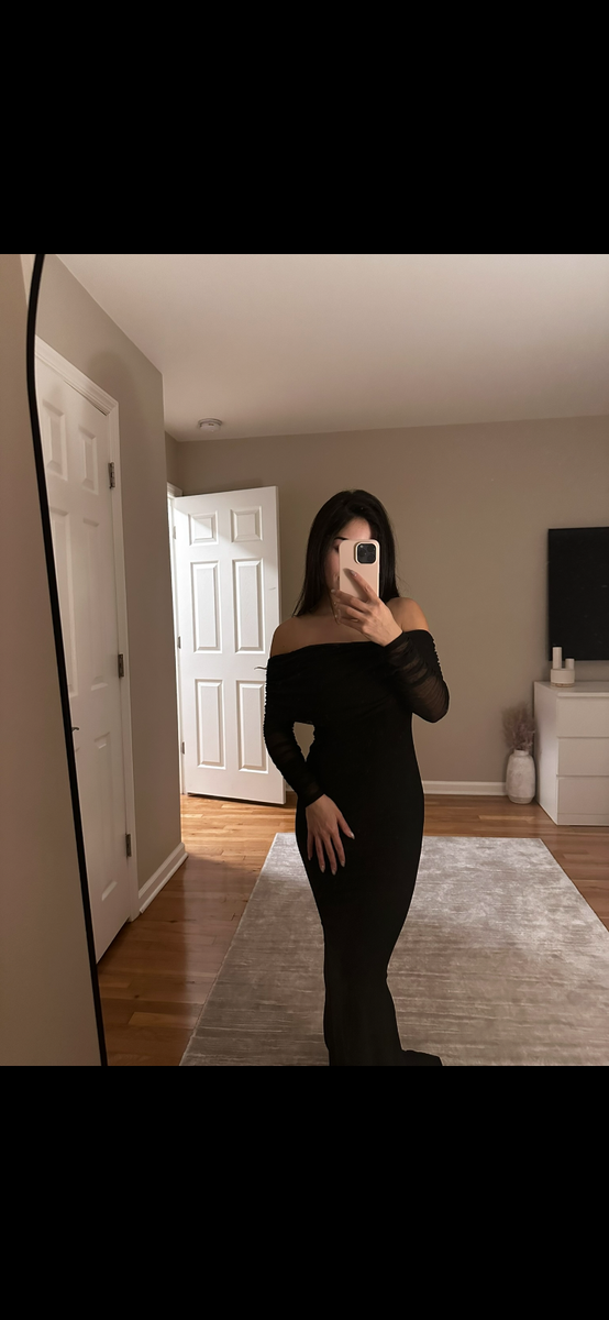 white christmas dresses SALE- Club L London Mademoiselle Satin Maxi Dress – The Dress Nook main image 1