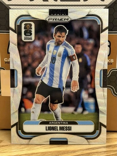 2026 Panini Prizm FIFA World Cup World Cup #10 Lionel Messi Argentina WAVE PRIZM