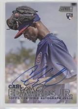 2016 Topps Stadium Club Carl Edwards Jr #SCA-CE Rookie Auto RC 2m4