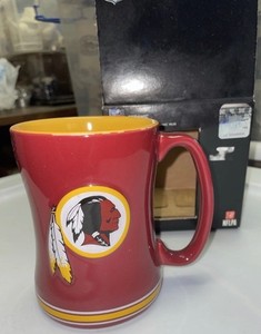 Tasse à Café Washington Redskins - Mug NFL En Relief - 16 Oz - Collection