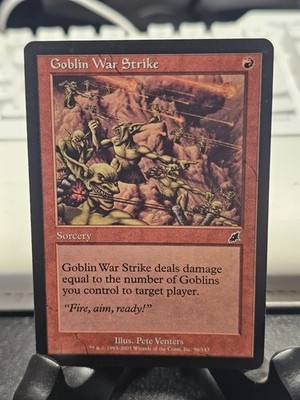 Goblin War Strike LP Scourge MTG LP Free Shipping 