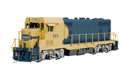 Escala Rapido HO ~ CF7 cabina cuadrada ~ Amtrak ~ parche ATSF #583 ~ CC silencioso ~ 070121 | Condition: New