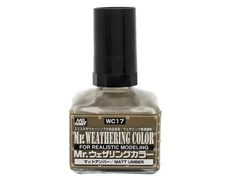 GNZ-WC17 GSI Creos Mr. Hobby WC17 Mr. Weathering Color Matte Umber