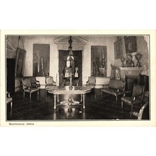 Vintage 1925 Monticello Salon Postcard Thomas Jefferson Home