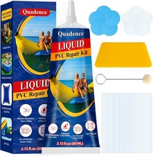 Heavy Duty Vinyl Repair Kit for Air Mattress, Waterproof Transparent