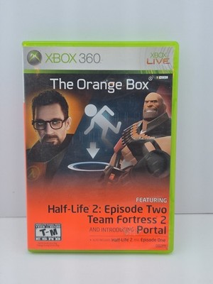 The Orange Box Xbox 360 Half-Life 2 Portal Team Fortress Tested Working 