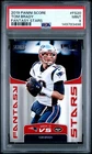 2019 Score - Fantasy Stars Tom Brady #FS-20 PSA 9