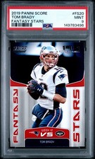 2019 Score - Fantasy Stars Tom Brady #FS-20 PSA 9