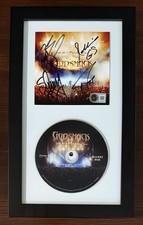 FRAMED SIGNED Godsmack LIVE MOHEGAN SUN Photo Card CD BAS Beckett COA AUTOGRAPH