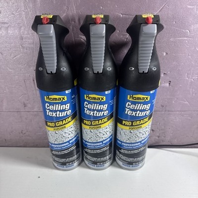 Homax 4575 14 oz Pro Grade Popcorn Ceiling Texture Aerosol - Pack of 3