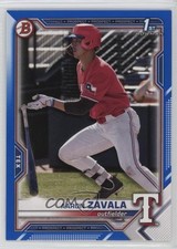 2021 Bowman Draft Blue /150 Aaron Zavala #BD-101 12ui