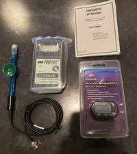 American Marine Pinpoint pH Monitor  probe and new digital thermometer