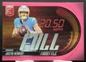 2025 Panini Donruss Elite Football Full Throttle Pink #20 Justin Herbert