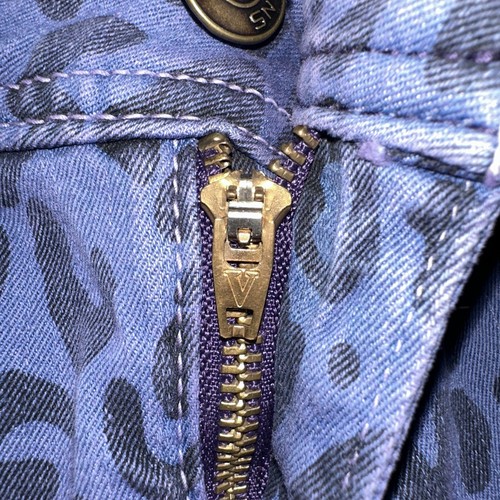 Vigoss Skinny Jeans Size 28 Cheetah Print Purple Vigoss All Over Print Size 5/6 - Afbeelding 18 van 24