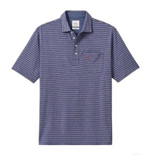 Johnnie-O Original 4-Button Polo - Ryan Stripe - Oceanside - Youth 16 - NWT