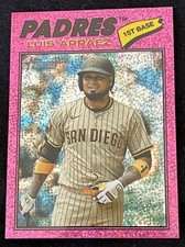2026 Topps Heritage - Pink Sparkle -  #293 - Luis Arraez - Padres