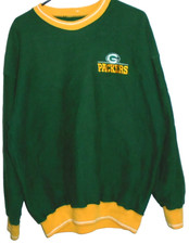 Vintage 90s Green Bay Packers Green Crewneck Sweatshirt Large NFL XL