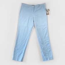 Vince Camuto Slim Ankle Dress Pants Womens 8 Light Blue Work Career Trousers NWT